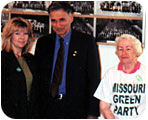 Patricia Turek, Ralph Nader, and Mary Auer