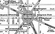 map of Dupont Circle