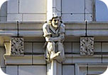 detail of Terra Cotta Lofts building