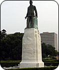 Statue of Huey Long - Arguably Louisiana's most famous citizen, the legendary governor is buried in the shadow of his pride and joy, the State Capitol building in the heart of Baton Rouge.