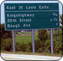 East St. Louis Exits
