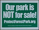 Our park is NOT for sale!